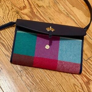 Kate Spade Marti Plaid Wallet Crossbody EUC